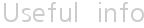 Useful  info